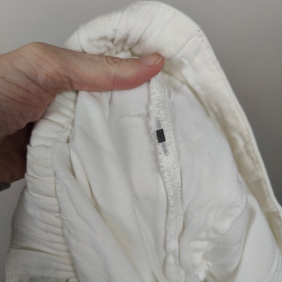 Abercrombie & Fitch A&F Sloane Tailored Linen-Blend Wide Leg Pant Womens Medium - Picture 7 of 8